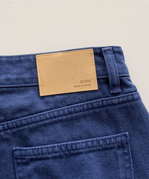 CANAL JEAN（キャナルジーン）の「SLEEK　カラーストレートパンツ（その他パンツ・レディース・ブルー・SMALL/MEDIUM）」の13枚目の写真