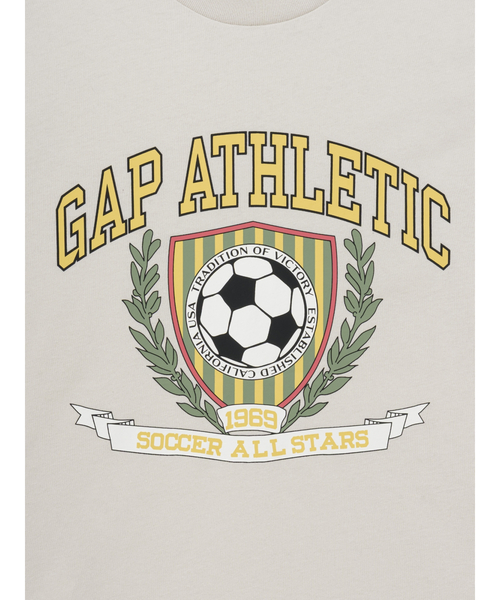 GAP(ギャップ)の「エブリディ ソフト リラックスフィット グラフィックTシャツ(Tシャツ/カットソー・メンズ・グレー・XS/S/M/L/XL)」の3枚目の写真