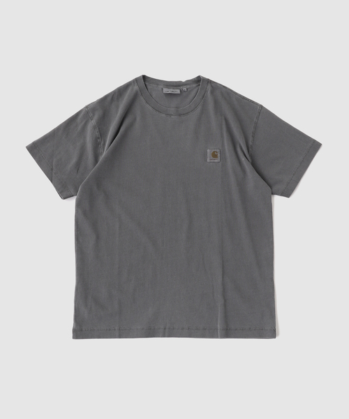 Carhartt WIP(カーハートダブリューアイピー)の「CARHARTT WIP / カーハート ダブリューアイピー S/S NELSON T-SHIRT(Tシャツ/カットソー・メンズ・ブラック系その他/チャコールグレー/カーキ・MEDIUM/SMALL)」の2枚目の写真