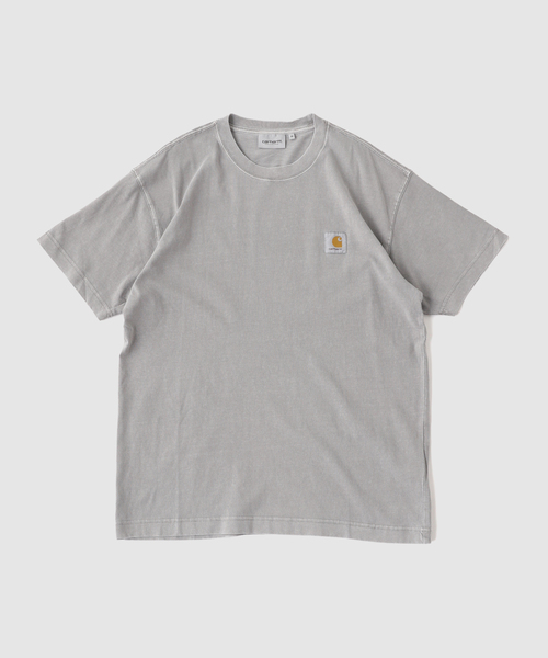 Carhartt WIP(カーハートダブリューアイピー)の「CARHARTT WIP / カーハート ダブリューアイピー S/S NELSON T-SHIRT(Tシャツ/カットソー・メンズ・ブラック系その他/チャコールグレー/カーキ・MEDIUM/SMALL)」の1枚目の写真
