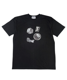 All In 8 Collage T-Shirt ((Black))