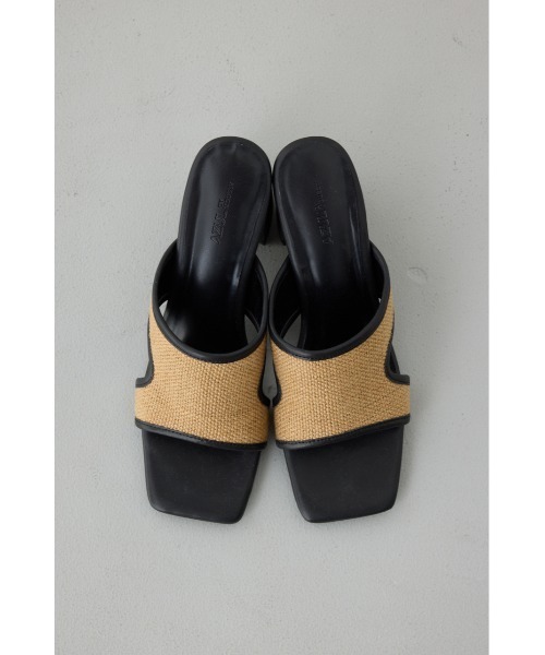 AZUL by moussy(アズールバイマウジー)の「カットアウトヒールサンダル 靴(サンダル・レディース・ブラック系その他/ブラック/ベージュ・SMALL/MEDIUM/LARGE)」の22枚目の写真