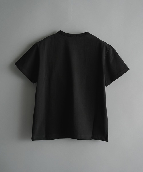 CONZ(コンズ)の「別注 JUST FIT TEE(Tシャツ/カットソー・メンズ・ホワイト/ブラック系その他2/ブラック・1/3/2)」の22枚目の写真