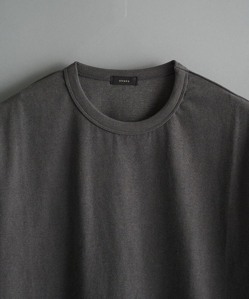 CONZ(コンズ)の「別注 JUST FIT TEE(Tシャツ/カットソー・メンズ・ホワイト/ブラック系その他2/ブラック・1/3/2)」の6枚目の写真