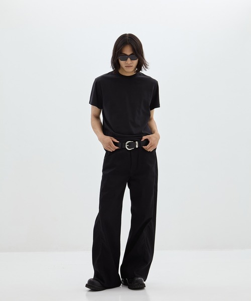CONZ(コンズ)の「別注 JUST FIT TEE(Tシャツ/カットソー・メンズ・ホワイト/ブラック系その他2/ブラック・1/3/2)」の9枚目の写真