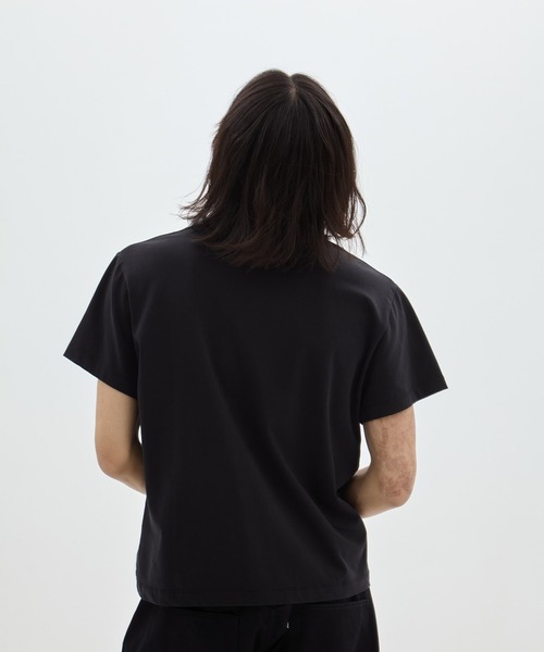 CONZ(コンズ)の「別注 JUST FIT TEE(Tシャツ/カットソー・メンズ・ホワイト/ブラック系その他2/ブラック・1/3/2)」の11枚目の写真