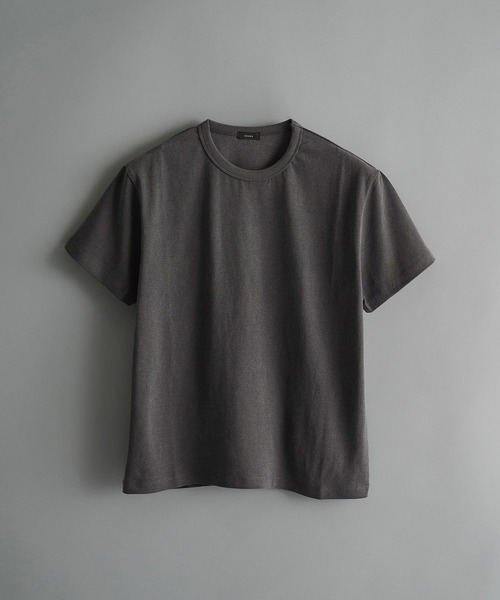 CONZ(コンズ)の「別注 JUST FIT TEE(Tシャツ/カットソー・メンズ・ホワイト/ブラック系その他2/ブラック・1/3/2)」の4枚目の写真