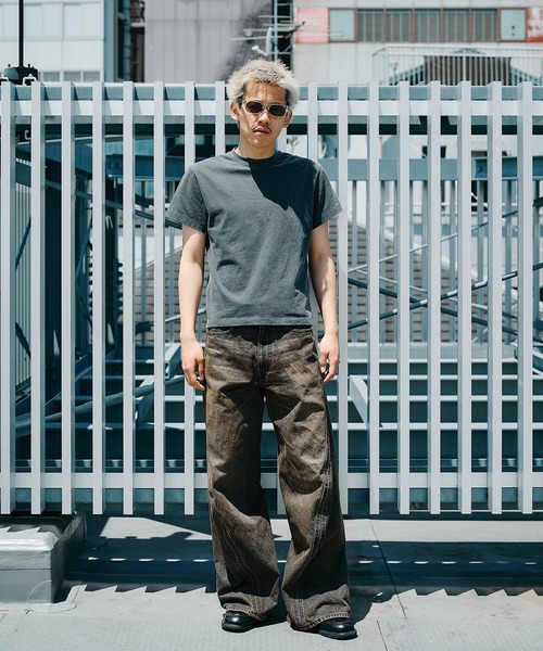 CONZ(コンズ)の「別注 JUST FIT TEE(Tシャツ/カットソー・メンズ・ホワイト/ブラック系その他2/ブラック・1/3/2)」の15枚目の写真