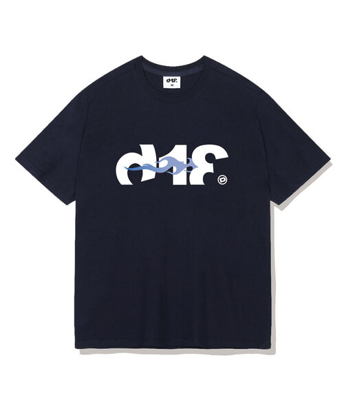 DIIFF（ディフ）の「ナンバースパーク オーバーサイズ 半袖Tシャツ 4カラー [DISE_1002]（Tシャツ/カットソー・メンズ・グレー/ブラック/ホワイト/ネイビー・X-LARGE/SMALL/MEDIUM/LARGE）」の4枚目の写真