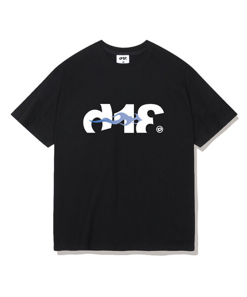 DIIFF（ディフ）の「ナンバースパーク オーバーサイズ 半袖Tシャツ 4カラー [DISE_1002]（Tシャツ/カットソー・メンズ・グレー/ブラック/ホワイト/ネイビー・X-LARGE/SMALL/MEDIUM/LARGE）」の2枚目の写真