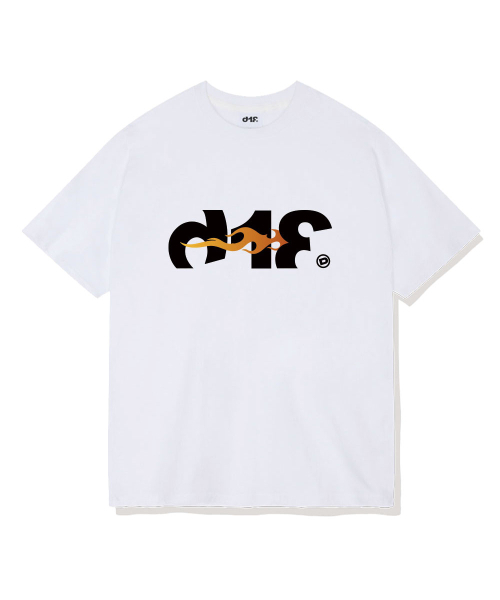 DIIFF（ディフ）の「ナンバースパーク オーバーサイズ 半袖Tシャツ 4カラー [DISE_1002]（Tシャツ/カットソー・メンズ・グレー/ブラック/ホワイト/ネイビー・X-LARGE/SMALL/MEDIUM/LARGE）」の5枚目の写真