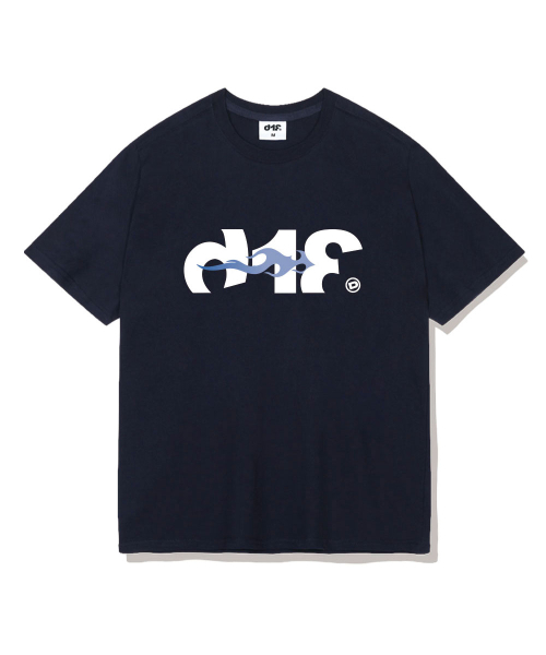 DIIFF（ディフ）の「ナンバースパーク オーバーサイズ 半袖Tシャツ 4カラー [DISE_1002]（Tシャツ/カットソー・メンズ・グレー/ブラック/ホワイト/ネイビー・X-LARGE/SMALL/MEDIUM/LARGE）」の7枚目の写真