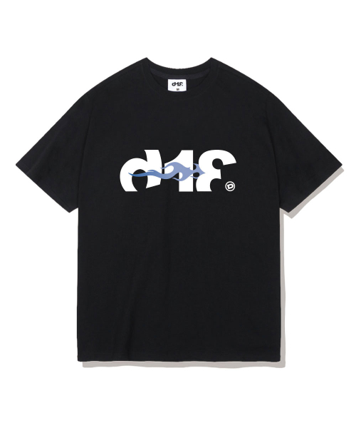 DIIFF（ディフ）の「ナンバースパーク オーバーサイズ 半袖Tシャツ 4カラー [DISE_1002]（Tシャツ/カットソー・メンズ・グレー/ブラック/ホワイト/ネイビー・X-LARGE/SMALL/MEDIUM/LARGE）」の8枚目の写真