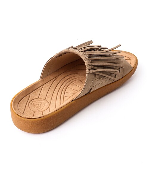 MALIBU SANDALS（マリブサンダルズ）の「【MALIBU SANDALS/マリブサンダルズ】THUNDERBIRD THATCH SLIDE（サンダル・メンズ・ブラック/ベージュ・8/9/10）」の4枚目の写真
