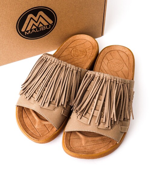 MALIBU SANDALS（マリブサンダルズ）の「【MALIBU SANDALS/マリブサンダルズ】THUNDERBIRD THATCH SLIDE（サンダル・メンズ・ブラック/ベージュ・8/9/10）」の7枚目の写真