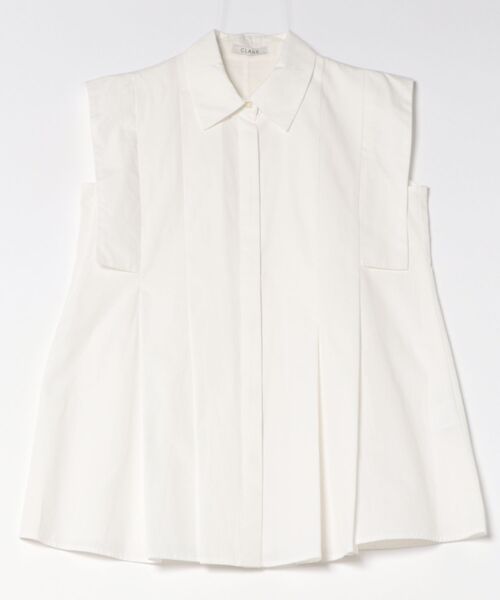 CLANE（クラネ）の「CLANE/クラネ/SQUARE SLEEVE SHIRTS（シャツ/ブラウス・レディース・ミント/ホワイト・1）」の21枚目の写真