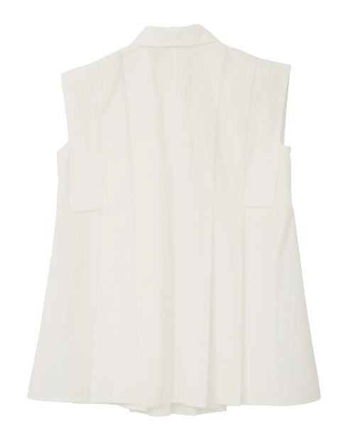 CLANE（クラネ）の「CLANE/クラネ/SQUARE SLEEVE SHIRTS（シャツ/ブラウス・レディース・ミント/ホワイト・1）」の9枚目の写真