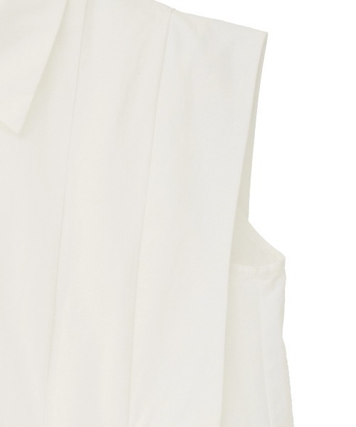 CLANE（クラネ）の「CLANE/クラネ/SQUARE SLEEVE SHIRTS（シャツ/ブラウス・レディース・ミント/ホワイト・1）」の11枚目の写真