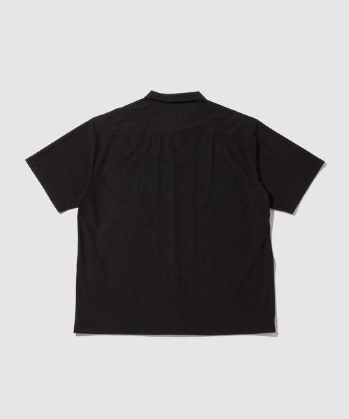 NAVY（ネイビー）の「【SARARI /サラリ】接触冷感 極冷ドロストオーバーサイズ UVカット半袖シャツ（シャツ/ブラウス・メンズ・チャコールグレー/ブラック・L/XL/S/M）」の8枚目の写真
