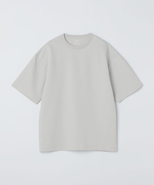 SHIPS Colors(シップス カラーズ)の「SHIPS Colors:〈抗菌防臭・接触冷感・吸水速乾〉シルケット ビッグ Tシャツ(Tシャツ/カットソー・メンズ・ブラック/ライトグレー/ライトホワイト・MEDIUM/LARGE/X-LARGE)」の12枚目の写真