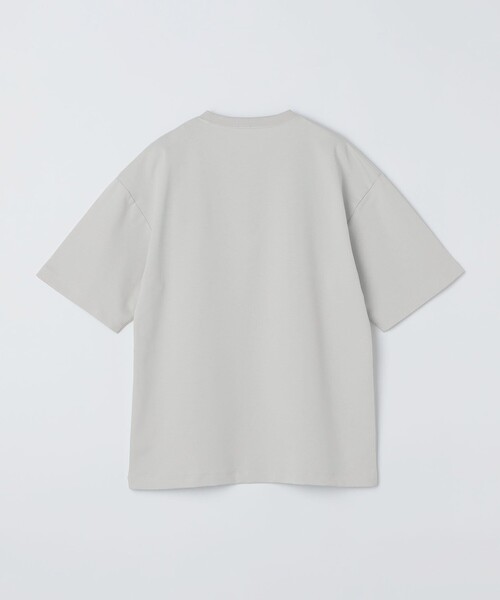 SHIPS Colors(シップス カラーズ)の「SHIPS Colors:〈抗菌防臭・接触冷感・吸水速乾〉シルケット ビッグ Tシャツ(Tシャツ/カットソー・メンズ・ブラック/ライトグレー/ライトホワイト・MEDIUM/LARGE/X-LARGE)」の11枚目の写真