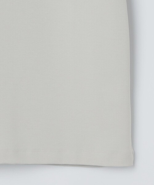 SHIPS Colors(シップス カラーズ)の「SHIPS Colors:〈抗菌防臭・接触冷感・吸水速乾〉シルケット ビッグ Tシャツ(Tシャツ/カットソー・メンズ・ブラック/ライトグレー/ライトホワイト・MEDIUM/LARGE/X-LARGE)」の8枚目の写真