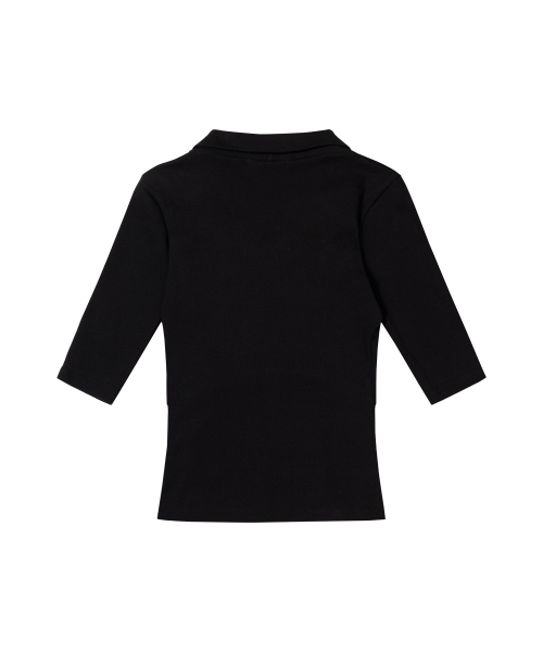 FANCY CLUB(ファンシークラブ)の「ソフトファンシーカラータトップ (ブラック) F26QB045(Tシャツ/カットソー・レディース・その他・ONE)」の5枚目の写真