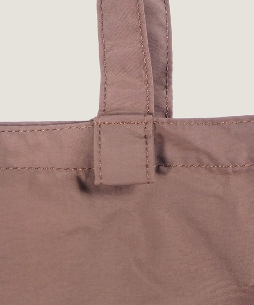 LE VERNIS(ル・ベルニ)の「LE VERNIS(ル・ベルニ)《A4サイズ対応》撥水Tote bag -DEUX-(ショルダーバッグ・レディース・グレー/ブラウン・FREE)」の6枚目の写真