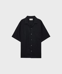 【MARKAWARE/マーカウェア】NEW OPEN COLLAR S/S SHIRT/(清涼・軽量)/ヘンプ細布 / ニューオープンカラーS/Sシャツ