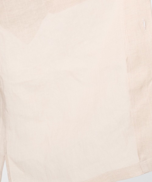 markaware(マーカウェア)の「【MARKAWARE/マーカウェア】NEW OPEN COLLAR S/S SHIRT/(清涼・軽量)/ヘンプ細布 / ニューオープンカラーS/Sシャツ(シャツ/ブラウス・メンズ・ライトベージュ/ブラック・1/2)」の17枚目の写真