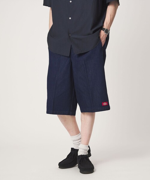 Dickies(ディッキーズ)の「<Dickies>デニム イージー ショーツ ショートパンツ(その他パンツ・メンズ・ネイビー/ブラック・L/M/S/XL)」の2枚目の写真