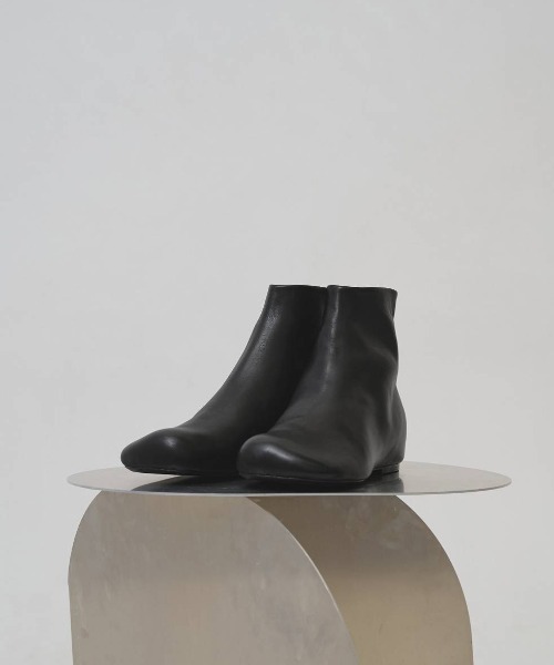 TODAYFUL(トゥデイフル)の「TODAYFUL Square Leather Flat Boots スクエアレザーフラットブーツ/12621019(ブーツ・レディース・ブラック・36/37/38)」の6枚目の写真