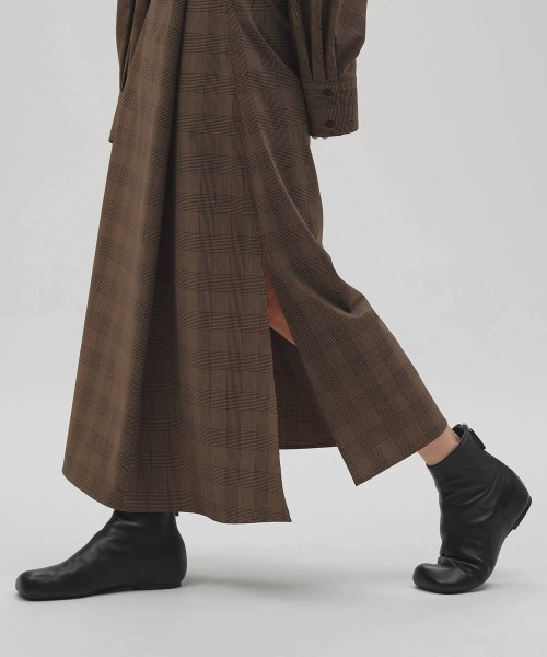 TODAYFUL(トゥデイフル)の「TODAYFUL Square Leather Flat Boots スクエアレザーフラットブーツ/12621019(ブーツ・レディース・ブラック・36/37/38)」の11枚目の写真