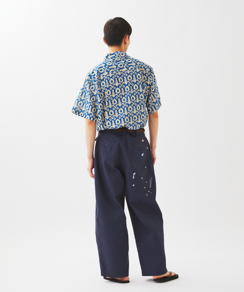 Dickies(ディッキーズ)の「Dickies / ディッキーズ 別注 スプラッシュ 刺繍 カーブ ワークパンツ(チノパンツ・メンズ・ブラック/ベージュ/ネイビー・LARGE/MEDIUM)」の21枚目の写真