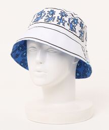 Hurley （ハーレー）の「【Hurley:ハーレー】キース・ヘリングコラボ リバーシブルバケットハット　パッカブル仕様　KH DANCING DAISIES BUCKET（ハット）」