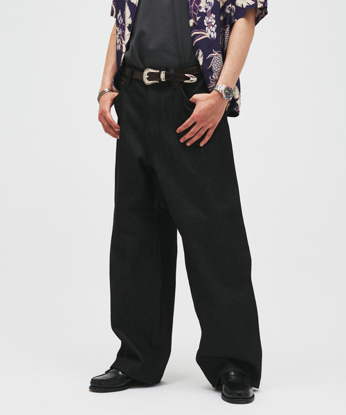 JOURNAL STANDARD(ジャーナルスタンダード)の「リジッド モダン クラシック デニム(デニムパンツ・メンズ・ブラック/ネイビー・SMALL/MEDIUM/LARGE)」の6枚目の写真