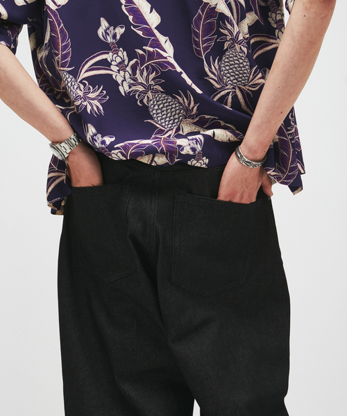 JOURNAL STANDARD(ジャーナルスタンダード)の「リジッド モダン クラシック デニム(デニムパンツ・メンズ・ブラック/ネイビー・SMALL/MEDIUM/LARGE)」の13枚目の写真