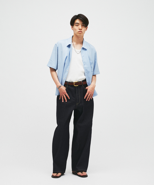 JOURNAL STANDARD(ジャーナルスタンダード)の「リジッド モダン クラシック デニム(デニムパンツ・メンズ・ブラック/ネイビー・SMALL/MEDIUM/LARGE)」の14枚目の写真