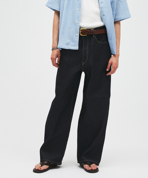 JOURNAL STANDARD(ジャーナルスタンダード)の「リジッド モダン クラシック デニム(デニムパンツ・メンズ・ブラック/ネイビー・SMALL/MEDIUM/LARGE)」の17枚目の写真