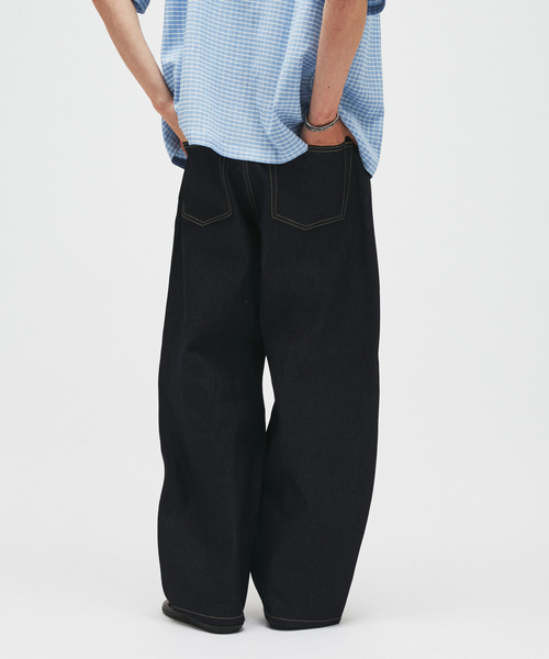 JOURNAL STANDARD(ジャーナルスタンダード)の「リジッド モダン クラシック デニム(デニムパンツ・メンズ・ブラック/ネイビー・SMALL/MEDIUM/LARGE)」の20枚目の写真