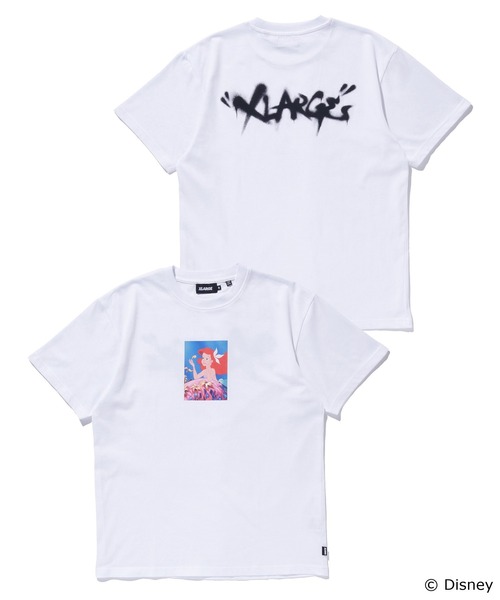 Disney(ディズニー)の「THE LITTLE MERMAID / S/S TEE(Tシャツ/カットソー・メンズ・ホワイト/グリーン・L/XL/XS/S/M)」の3枚目の写真