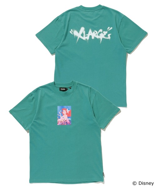 Disney(ディズニー)の「THE LITTLE MERMAID / S/S TEE(Tシャツ/カットソー・メンズ・ホワイト/グリーン・L/XL/XS/S/M)」の10枚目の写真