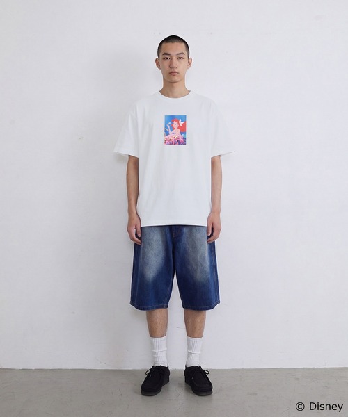 Disney(ディズニー)の「THE LITTLE MERMAID / S/S TEE(Tシャツ/カットソー・メンズ・ホワイト/グリーン・L/XL/XS/S/M)」の15枚目の写真