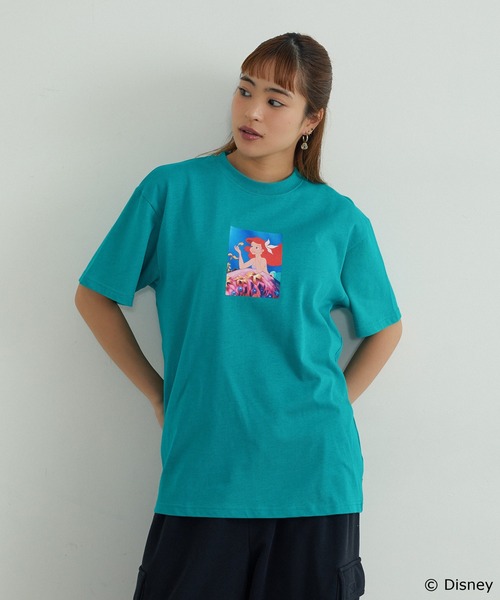 Disney(ディズニー)の「THE LITTLE MERMAID / S/S TEE(Tシャツ/カットソー・メンズ・ホワイト/グリーン・L/XL/XS/S/M)」の18枚目の写真