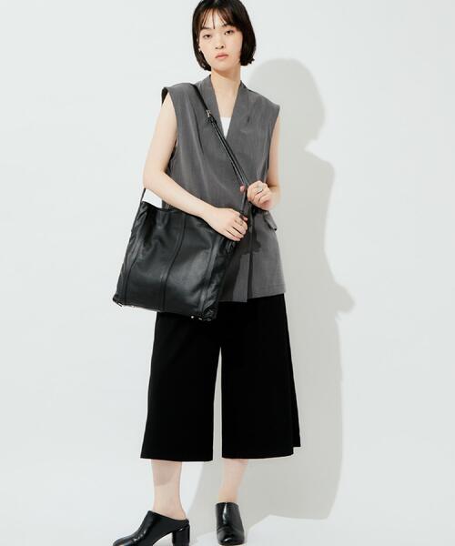 HIROKO HAYASHI(ヒロコハヤシ)の「FINE(フィーネ)2wayショルダーバッグ(ショルダーバッグ・レディース・ブラック・00)」の2枚目の写真