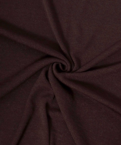 ANPAS（アンパス）の「Semi-Sheer Tulle Sleeve T-Shirt  / セミシアー袖チュール切替Tシャツ／透け感トップス 大人フェミニン シアーカットソー 長袖（Tシャツ/カットソー・レディース・ブラック/ダークブラウン/クリーム/ブルーグレー・L/M）」の20枚目の写真