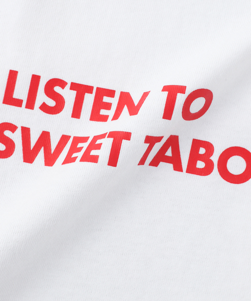 CITY COUNTRY CITY（シティーカントリーシティー）の「CITY COUNTRY CITY / シティーカントリーシティー LISTEN TO THE SWEET TA（Tシャツ/カットソー・メンズ・ホワイト/ネイビー・MEDIUM/SMALL/LARGE）」の12枚目の写真