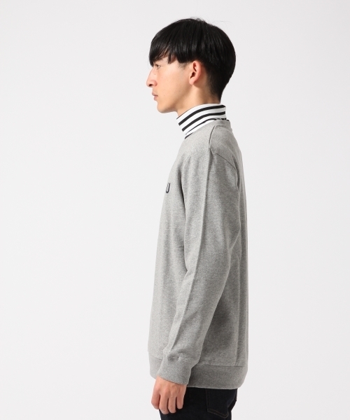 RAGEBLUE（レイジブルー）の「＜USAコットン使用＞裏毛プリントクルー/713651（Tシャツ/カットソー・メンズ・グレー/ブルー/ネイビー/ホワイト・MEDIUM/LARGE）」の17枚目の写真