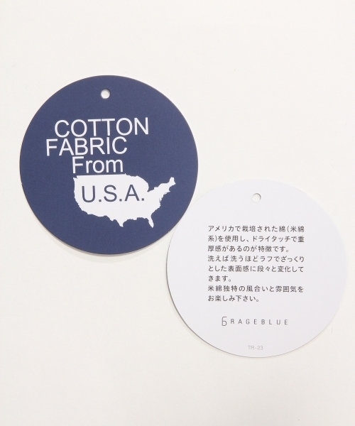 RAGEBLUE（レイジブルー）の「＜USAコットン使用＞裏毛プリントクルー/713651（Tシャツ/カットソー・メンズ・グレー/ブルー/ネイビー/ホワイト・MEDIUM/LARGE）」の7枚目の写真