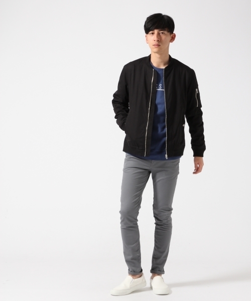 RAGEBLUE（レイジブルー）の「＜USAコットン使用＞裏毛プリントクルー/713651（Tシャツ/カットソー・メンズ・グレー/ブルー/ネイビー/ホワイト・MEDIUM/LARGE）」の9枚目の写真